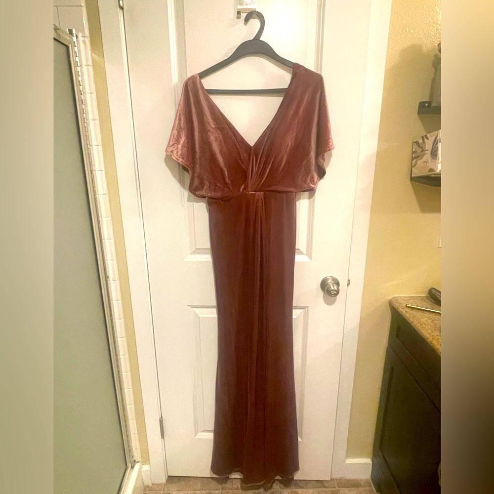 Revelry Bridesmaids Dress Dusty Rose